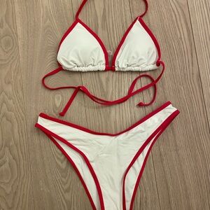 Ardene Red and White Swimwear